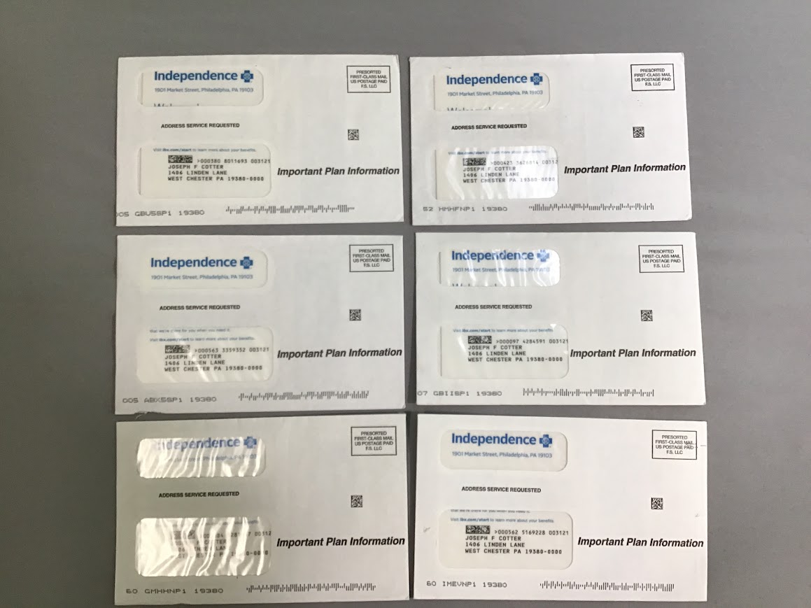 Here are the cards I can't use